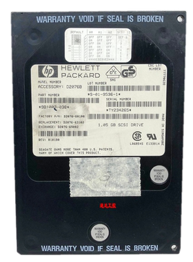 可开票HP D2076B 1G/1.05G 50针SCSI硬盘D2076-60012 D2076-60100