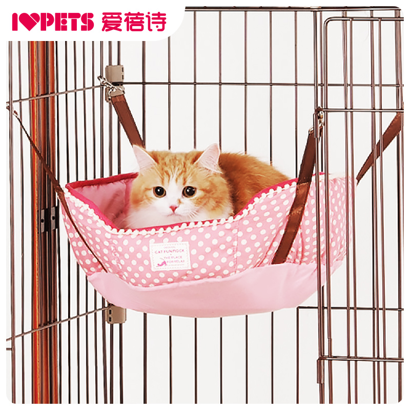 日本IVPETS爱蓓诗挂猫笼用猫吊床猫猫窝猫床猫屋龙猫吊猫咪睡袋