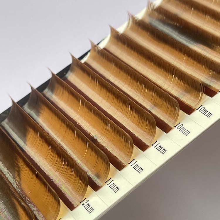 棕色睫毛CrownLash蜜糖棕