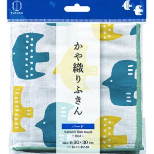 日本进口大创棉纱洗碗布厨房专用疏油抹布加厚易清洁纯棉洗碗巾