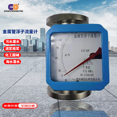 诚恒仪表金属转子流量计LZZH/LZDH LZD金属管浮子流量计LZZH-15