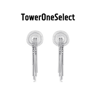 TowerOneSelect官方店GLYPHS披星戴月流苏耳钉民族风艺术清冷耳饰