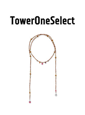 TowerOneSelect官方店House of Glyphs蔷薇粉雪山开放式长项链