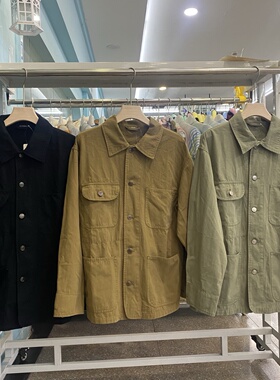 男装女装休闲全棉茄克外套夹克宽松上衣2026春季新款 483819