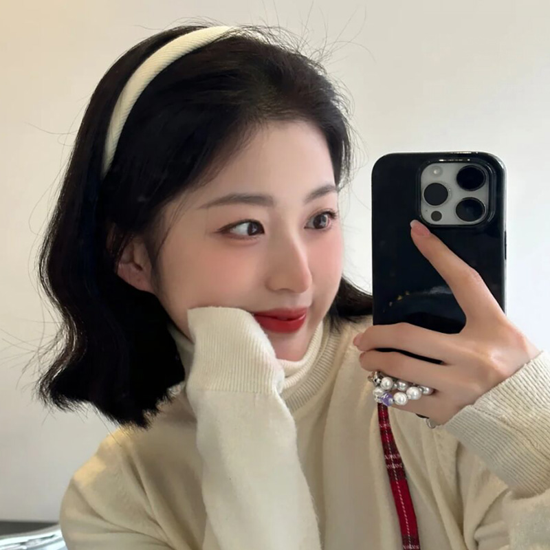 Partyme春夏网红细纯色发箍头箍