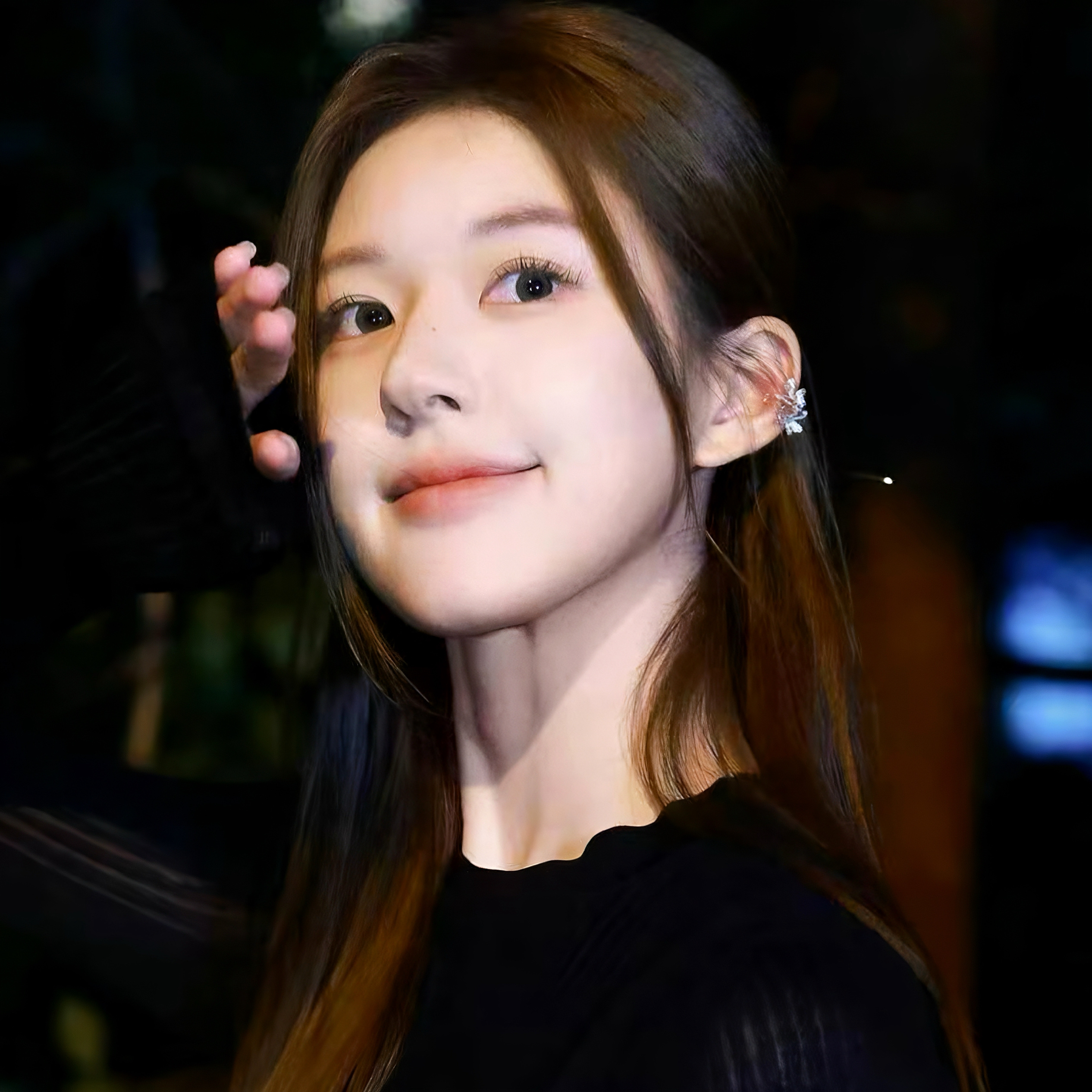 赵露思许妍同款花朵耳夹无耳洞耳环女简约冷淡风耳骨夹气质耳饰