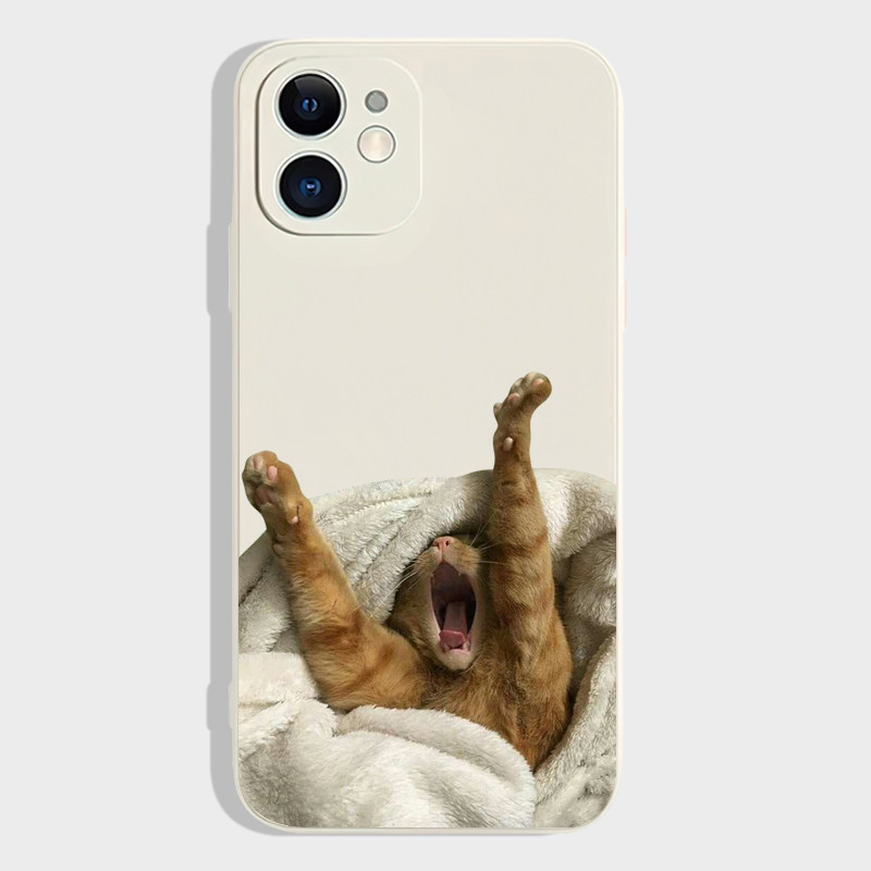 ins简约小猫适用iPhone13Pro小米11/XSmax/14pro苹果12mini手机壳华为mate60/15pro使用感如何?