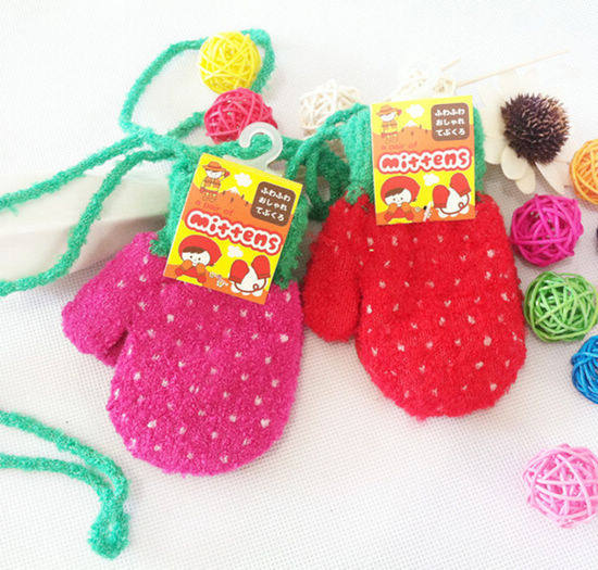 Gants pour fille en coton - Ref 2150328 Image 1