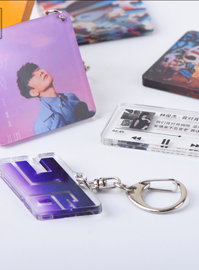 林俊杰JJ专辑歌词钥匙扣重拾快乐20周年配饰应援粉丝礼物周边定制