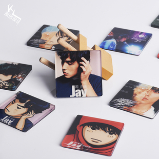 饰周边 JAY专辑封面演唱会亚克力冰箱贴磁力贴装 周杰伦 无与伦比