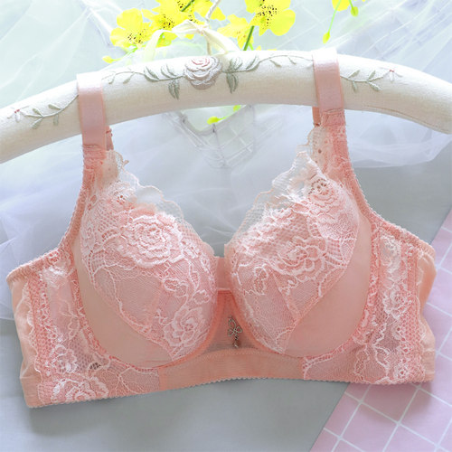 超薄款有钢圈无海绵大码文胸推荐