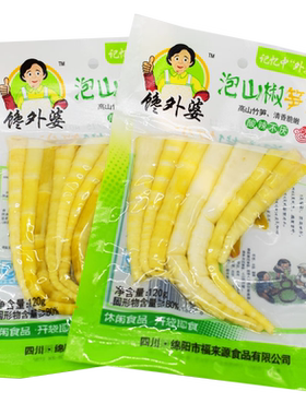 四川特产泡椒笋尖馋外婆