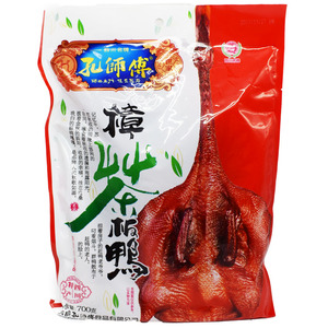 1袋包邮四川特产孔师傅樟茶板鸭700g袋装腊味酱咸鸭成都土特产