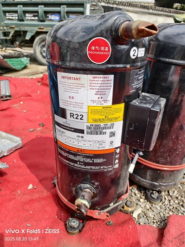 艾默生（Emerson）涡旋式压缩机，其型号为VR108KS - TFP - 52E，