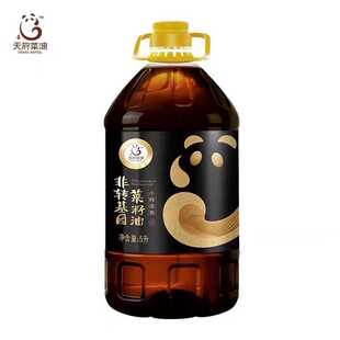 天府菜油四川菜籽油非转基因菜籽油家用食用油家庭装四星５Ｌ