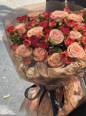 OPP果冻膜透明水晶玻璃纸彩色鲜花包装花束防水花艺包花纸diy材料