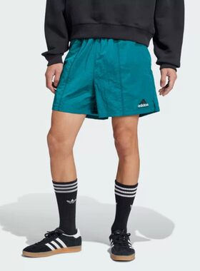 Adidas/阿迪达斯正品EQT WOVEN SRT男士宽松梭织短裤JL9574