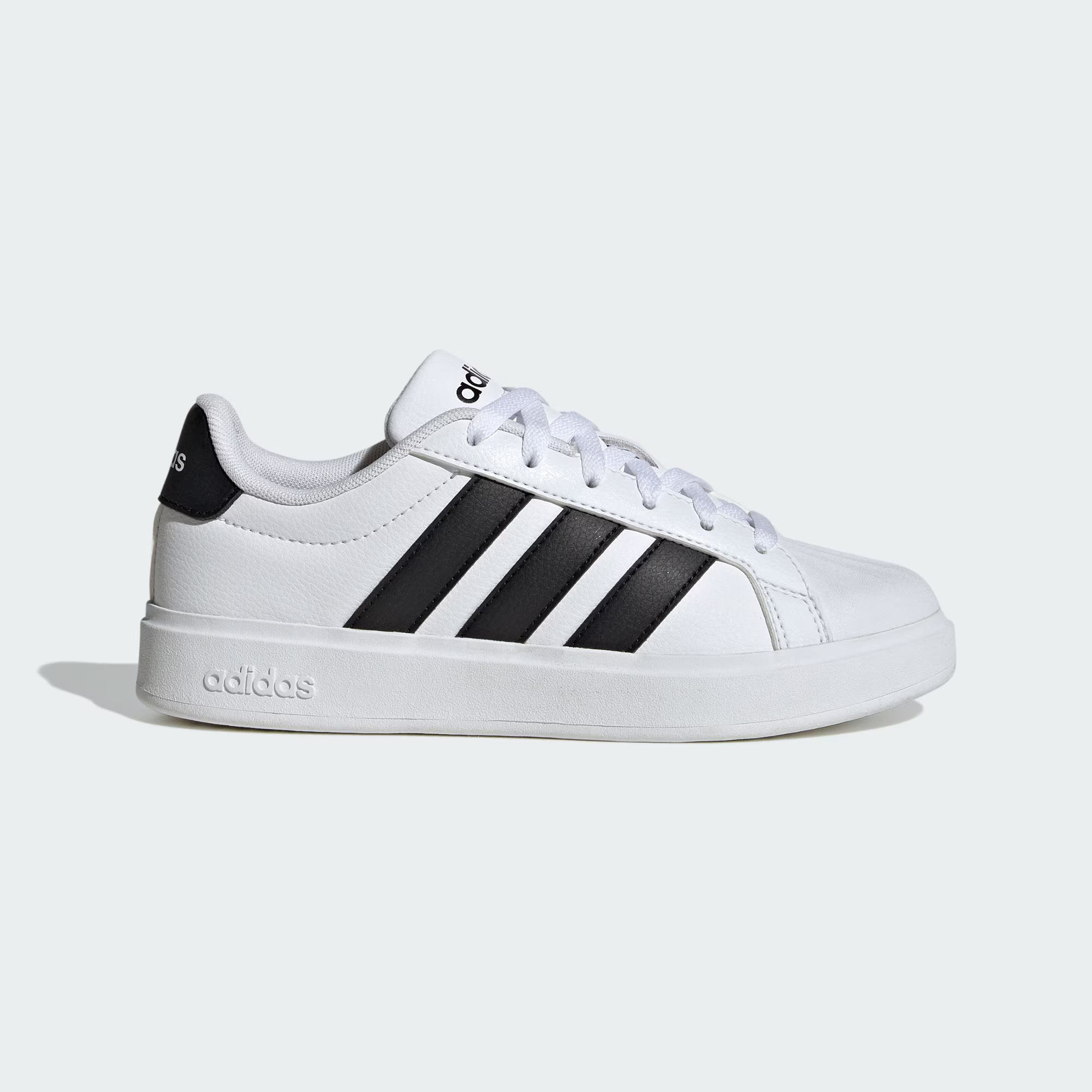 Adidas阿迪达斯大童板鞋贝壳头经典黑白运动低帮休闲鞋男女JQ6146