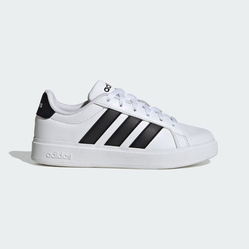 Adidas阿迪达斯大童板鞋贝壳头经典黑白运动低帮休闲鞋男女JQ6146