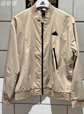 Adidas阿迪达斯外套男2025新款梭织防风休闲运动棒球服正品IP4959