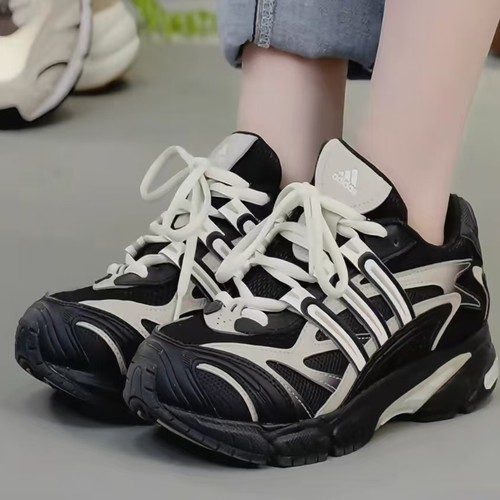 Adidas阿迪达斯正品2025夏季新款男女同款百搭旅游鞋老爹鞋JH7143