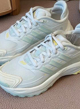 Adidas/阿迪达斯新款女士MAXXWAVY时尚厚底耐磨休闲运动鞋JS0213