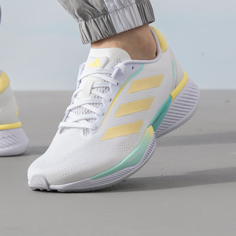 Adidas阿迪达斯男鞋休闲鞋2024春季新款运动跑鞋透气健身鞋JH9660图片