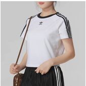 T恤JC8704 三叶草女士运动休闲透气短袖 Adidas 阿迪达斯正品