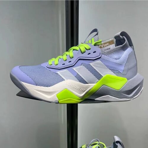 阿迪达斯女子RAPIDMOVE闪电弯缓震耐磨透气综合训练运动鞋IH5137