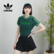 T恤JJ1504 短袖 Adidas 阿迪达斯三叶草女2026夏欧若风复古运动修身