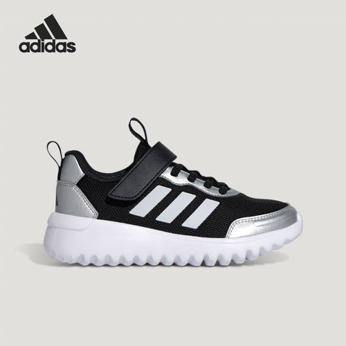 Adidas/阿迪达斯正品PLAYFLOW EL儿童日常魔术贴耐磨休闲鞋KJ0770