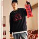 纯棉休闲套头衫 新年款 JM1002 男子圆领卫衣春季 Adidas阿迪达斯正品