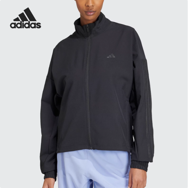 阿迪达斯女装2026春季梭织防风衣修身立领夹克外套IW8167 IX1702,运动服/休闲服装,运动茄克/外套,淘宝优惠券,粉丝福利购,淘宝优惠卷