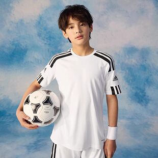 Adidas/阿迪达斯正品新款儿童夏季条纹短袖运动休闲T恤GN5739