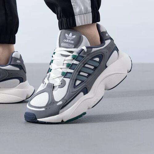 Adidas/阿迪达斯正品三叶草男女款OZMILLEN轻盈运动老爹鞋IH3373