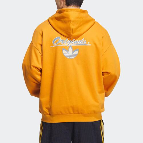 Adidas/阿迪达斯正品三叶草男女运动连帽时尚日常休闲外套KG8510