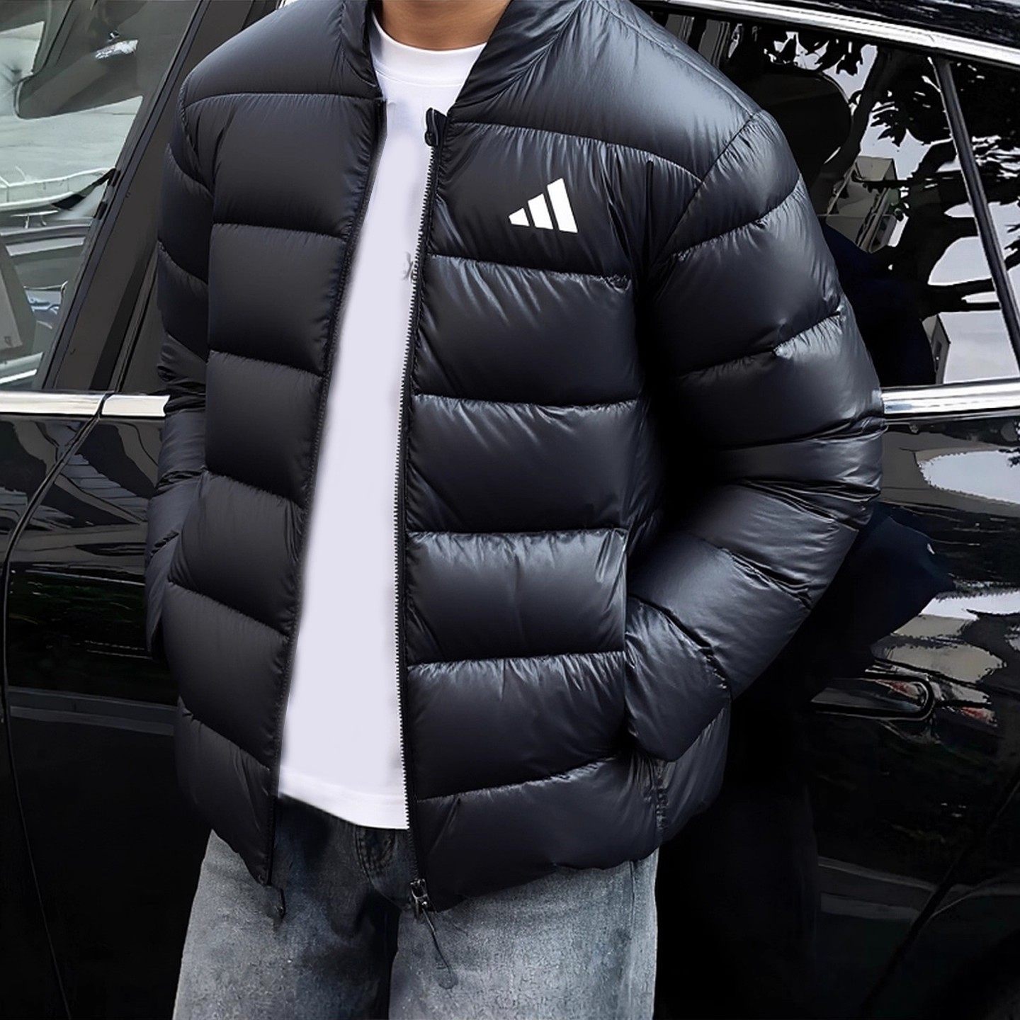 adidas阿迪达斯正品冬季棉衣男女保暖防风棒球风外套夹克JM8398