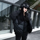 Adidas阿迪达斯正品 三叶草男女款 保暖轻薄鸭绒棒球领羽绒服JL8409