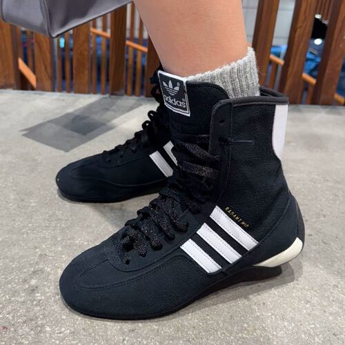 Adidas阿迪达斯女鞋RASANT MID W复古运动鞋经典中帮休闲鞋JH6665