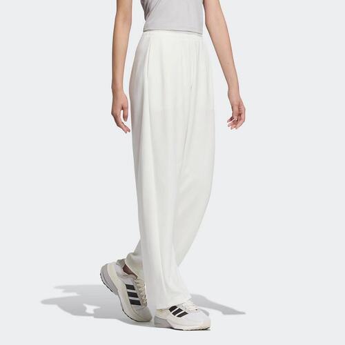 adidas阿迪达斯辣妹香蕉裤2026夏季女运动休闲阔腿裤针织裤JZ1583