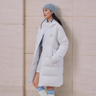 Adidas阿迪达斯男女NEO 新款运动服中长款保暖羽绒服外套KQ5515