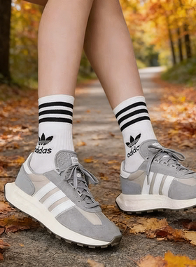 正品Adidas阿迪达斯三叶草男女情侣休闲鞋RETROPY E5运动鞋Q47101