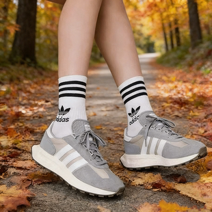 正品Adidas阿迪达斯三叶草男女情侣休闲鞋RETROPY E5运动鞋Q47101