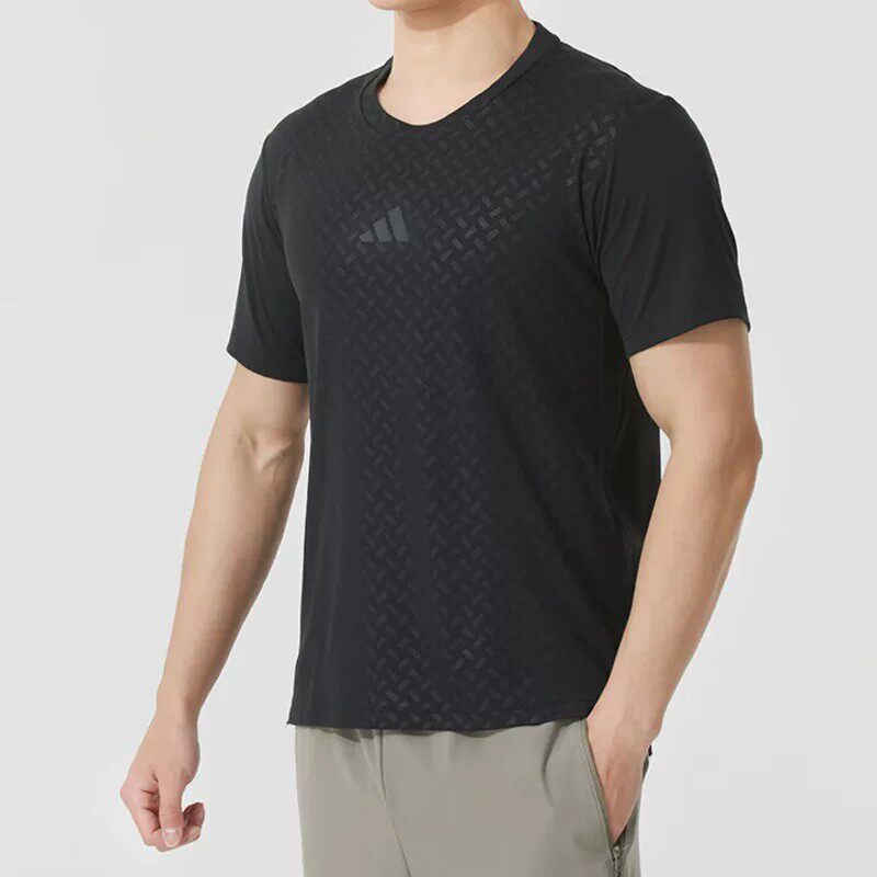 Adidas/阿迪达斯男2026秋季新款运动休闲透气圆领短袖T恤JI8215