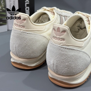 Adidas阿迪达斯女鞋子2026春季新款舒适百搭低帮运动跑步鞋JH7394