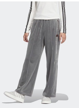 ADIDAS阿迪达斯女裤2025冬新款舒适运动休闲直筒长裤正品JX6845