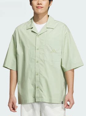 Adidas阿迪达斯男子短袖衬衣