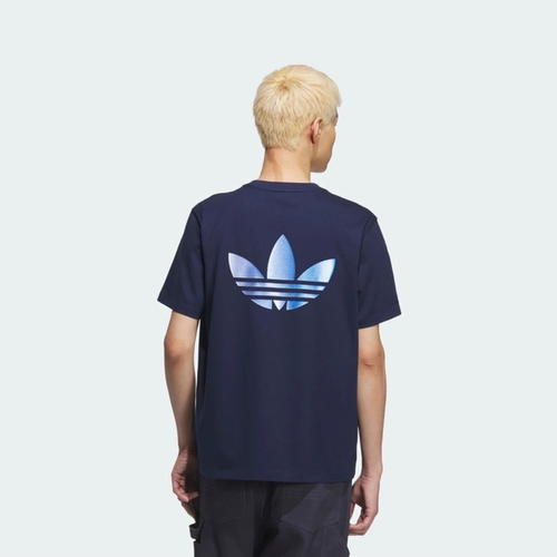 Adidas阿迪达斯正品夏三叶草男女运动时尚显瘦休闲透气短袖KC3120