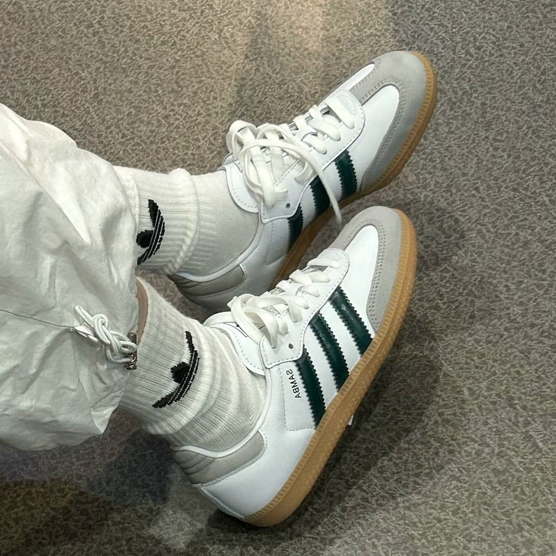 Adidas阿迪达斯SAMBA OG 男女款低帮舒适耐磨运动休闲板鞋 JI2724