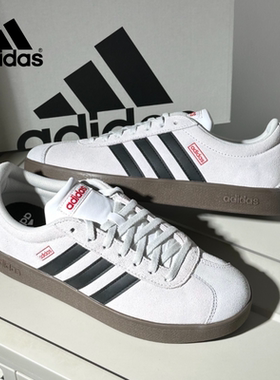 Adidas阿迪达斯VL COURT CLASSIC复古德训鞋t头鞋运动板鞋JS3003